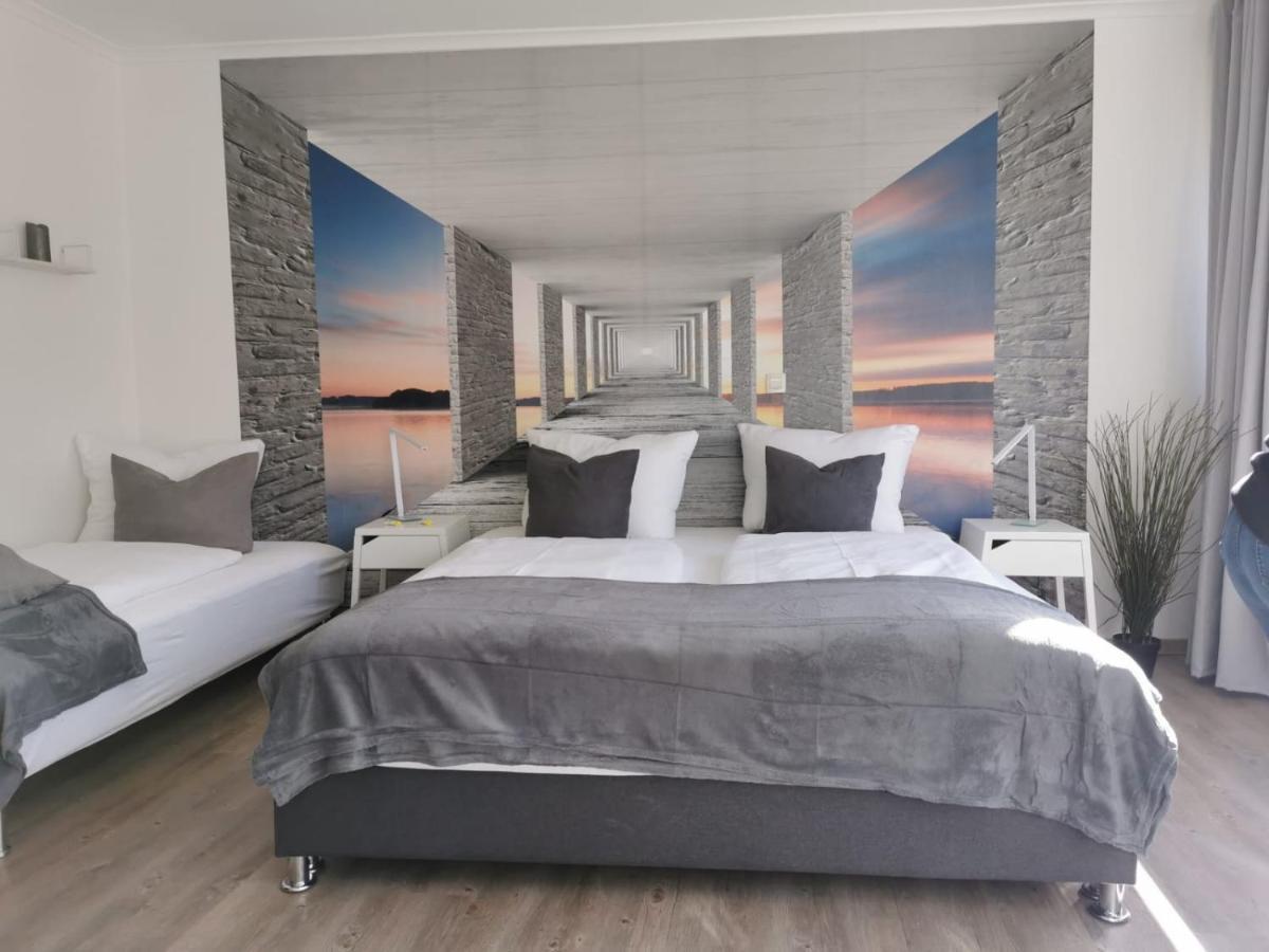 Hotel Seeblick Am Sankelmarker See - Natur Und Erholung Oeversee Buitenkant foto